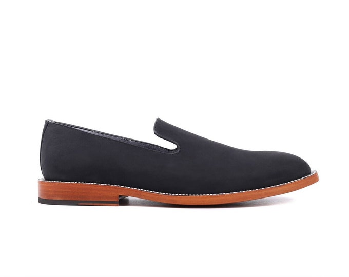 EYTYS Black Phoenix Leather Loafers - Etsy Canada