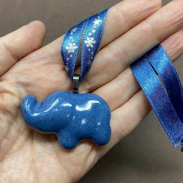 Elephant Ornament Etsy