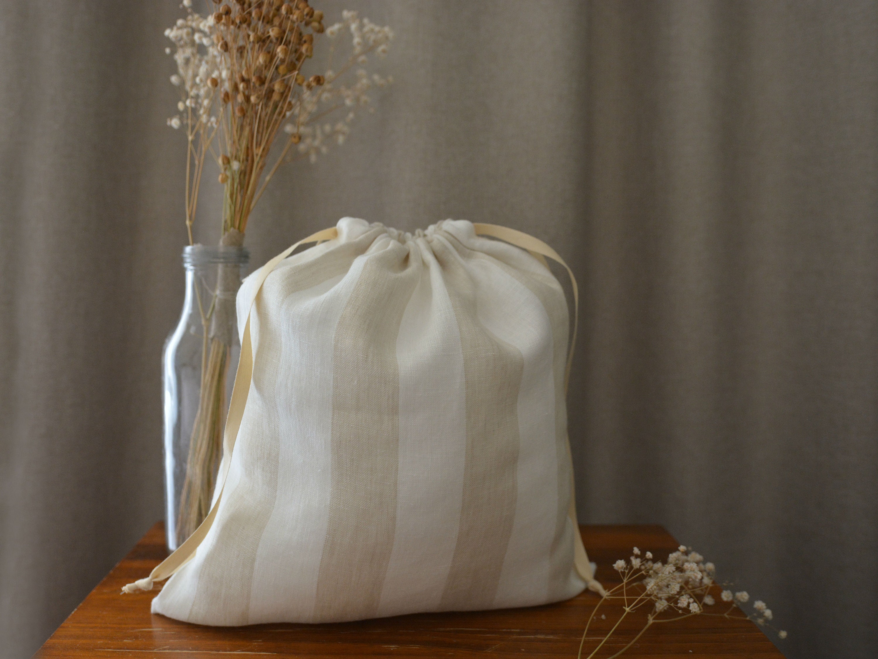 White linen bag sale