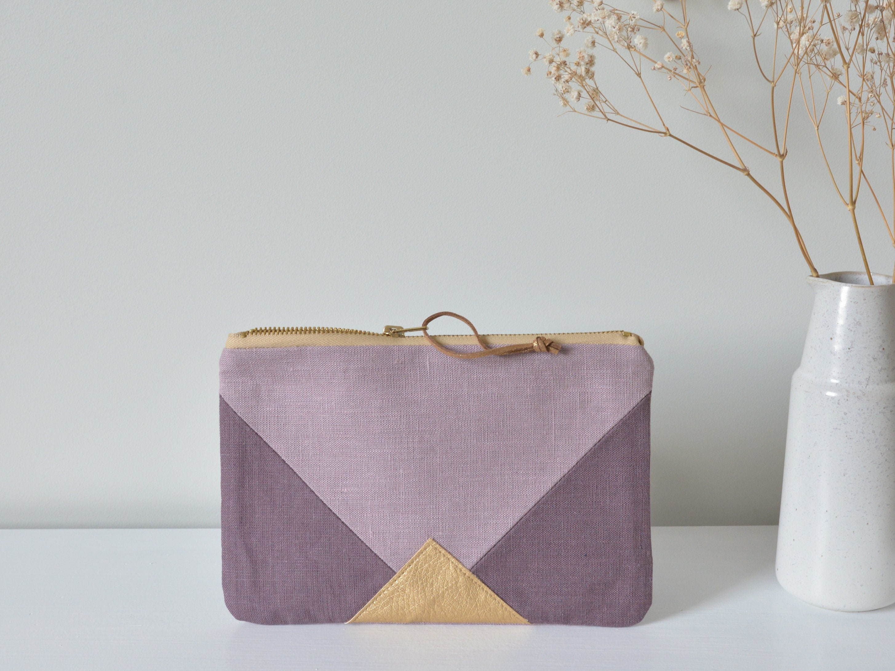 Clutch mauve best sale