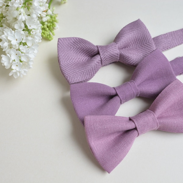 dusty lilac tie