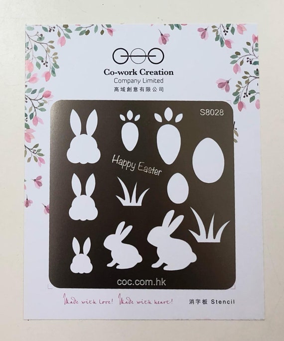 Stencils For Drawing Pastel Drawing Paper Design Scrap Etsy