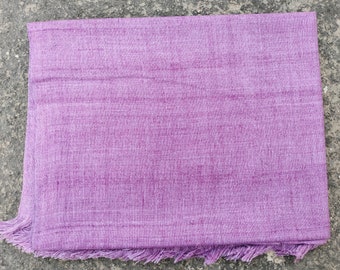 LIGHT PURPLE  WOOL scarf