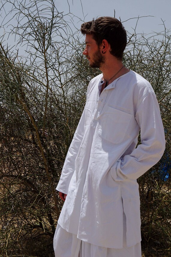 White Dhoti Kurta | Etsy Australia