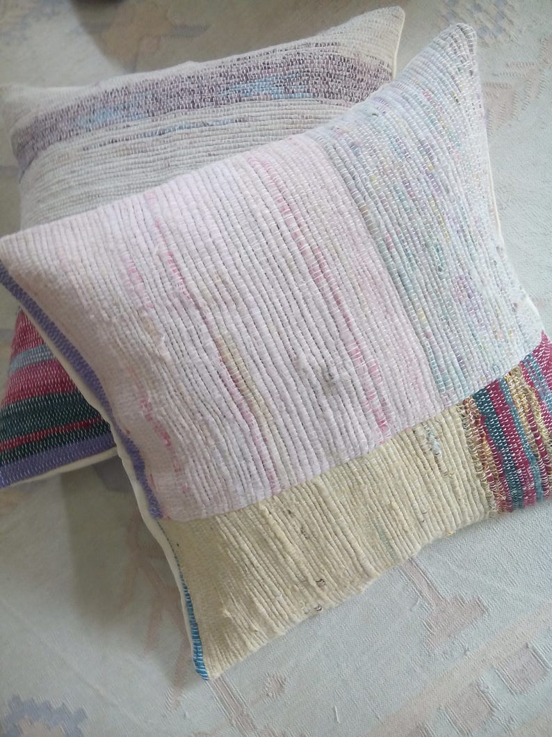 Upcycled pillow case Etsy