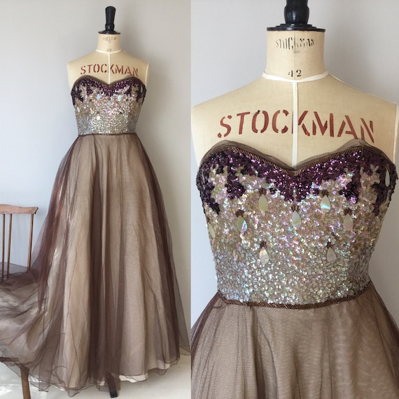 1940 formal dress