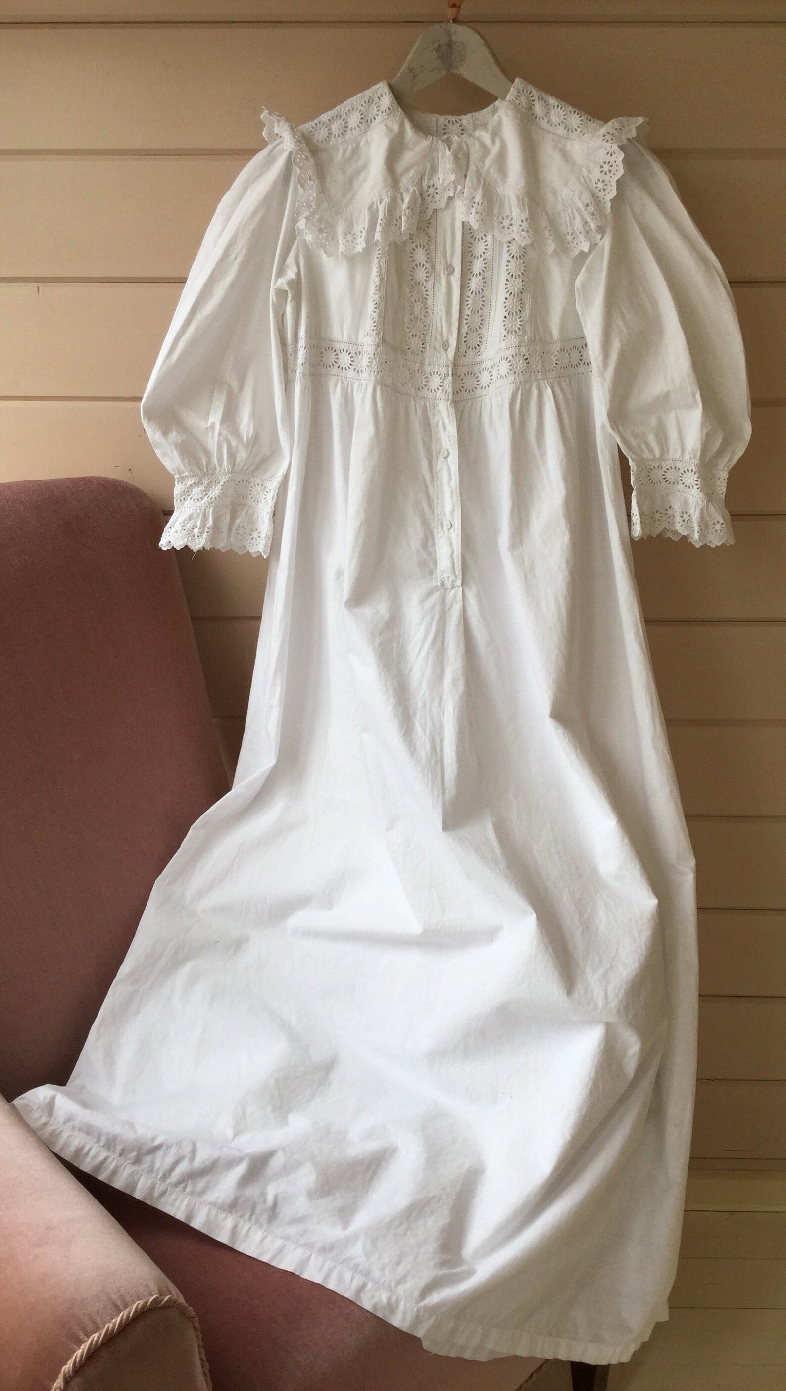 Victorian Nightgown Victorian Nightdress Antique Nightgown Etsy