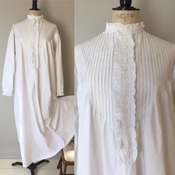 Victorian Nightgown, Size S/M/L/XL, Victorian Nigh