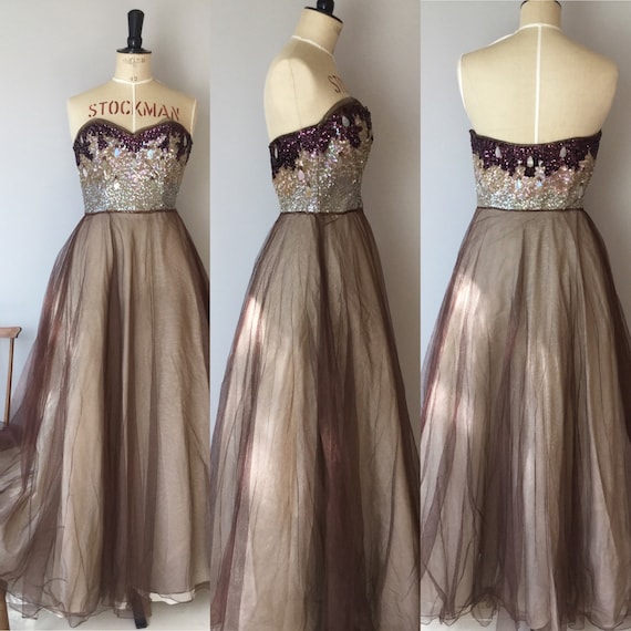 1940 ball gown