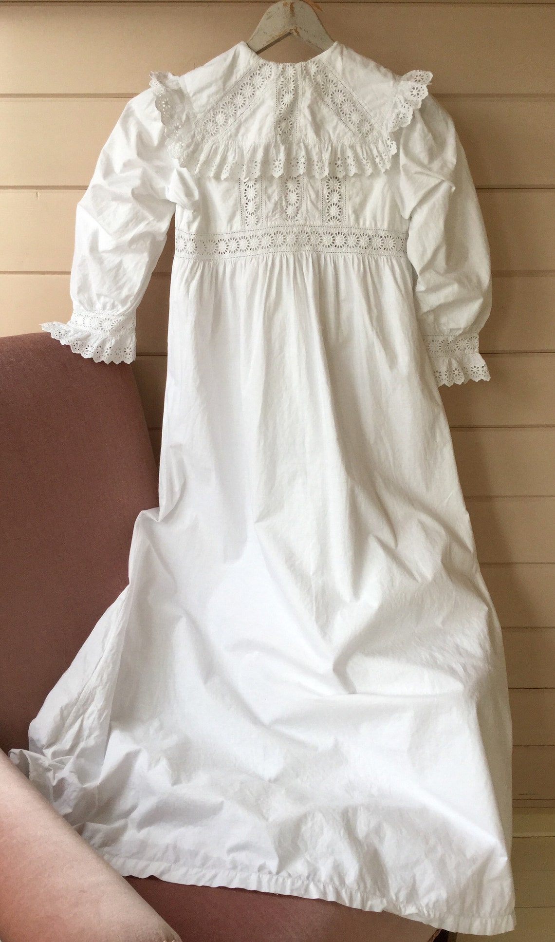 Victorian Nightgown Victorian Nightdress Antique Nightgown Etsy