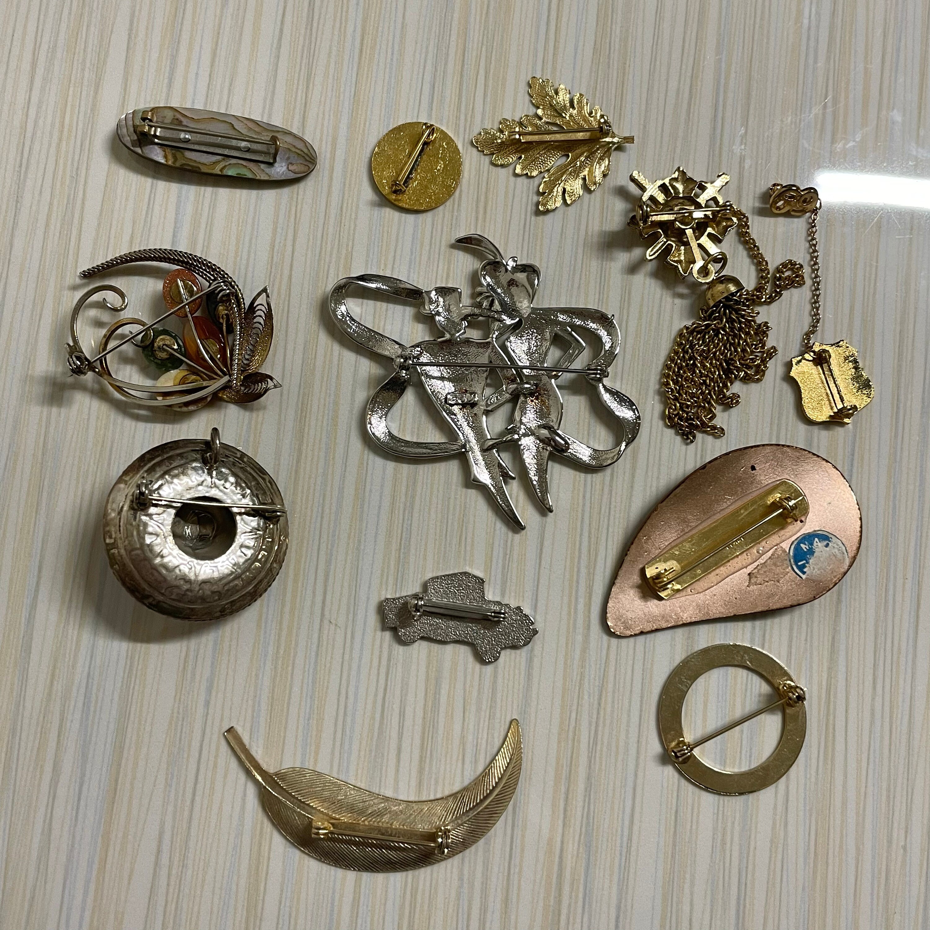 早い者勝ち Lot 11pc Vintage Pin Fashion Wholesale Set Brooch and Pin アクセサリー