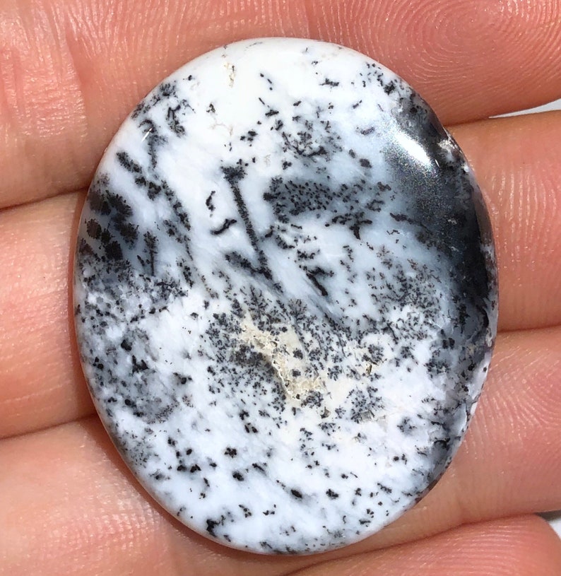 Unique 11.6g Large Polished Merlinite Crystal Cabochon / Etsy