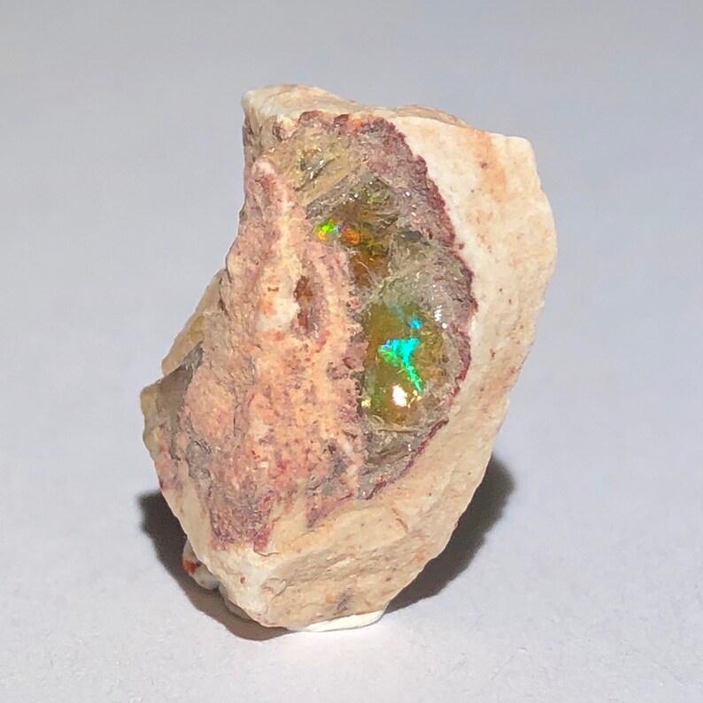 Rare Raw Fire Opal 5ct Crystal Specimen Perfect for jewelry | Etsy