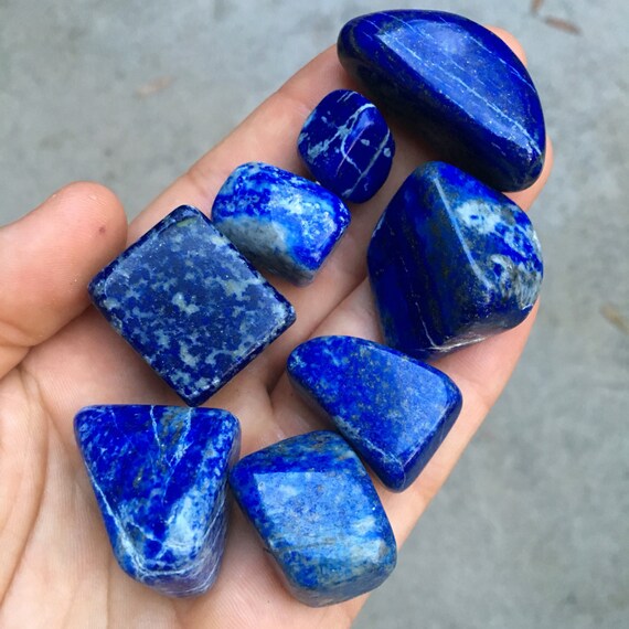 polished lapis lazuli