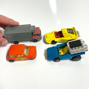 4pc Lot Vintage 1970s Matchbox Toy Car Set Wholesale Racing Collectible Set #42 #58 #29 #44 - Lesney England - Item:VC21197