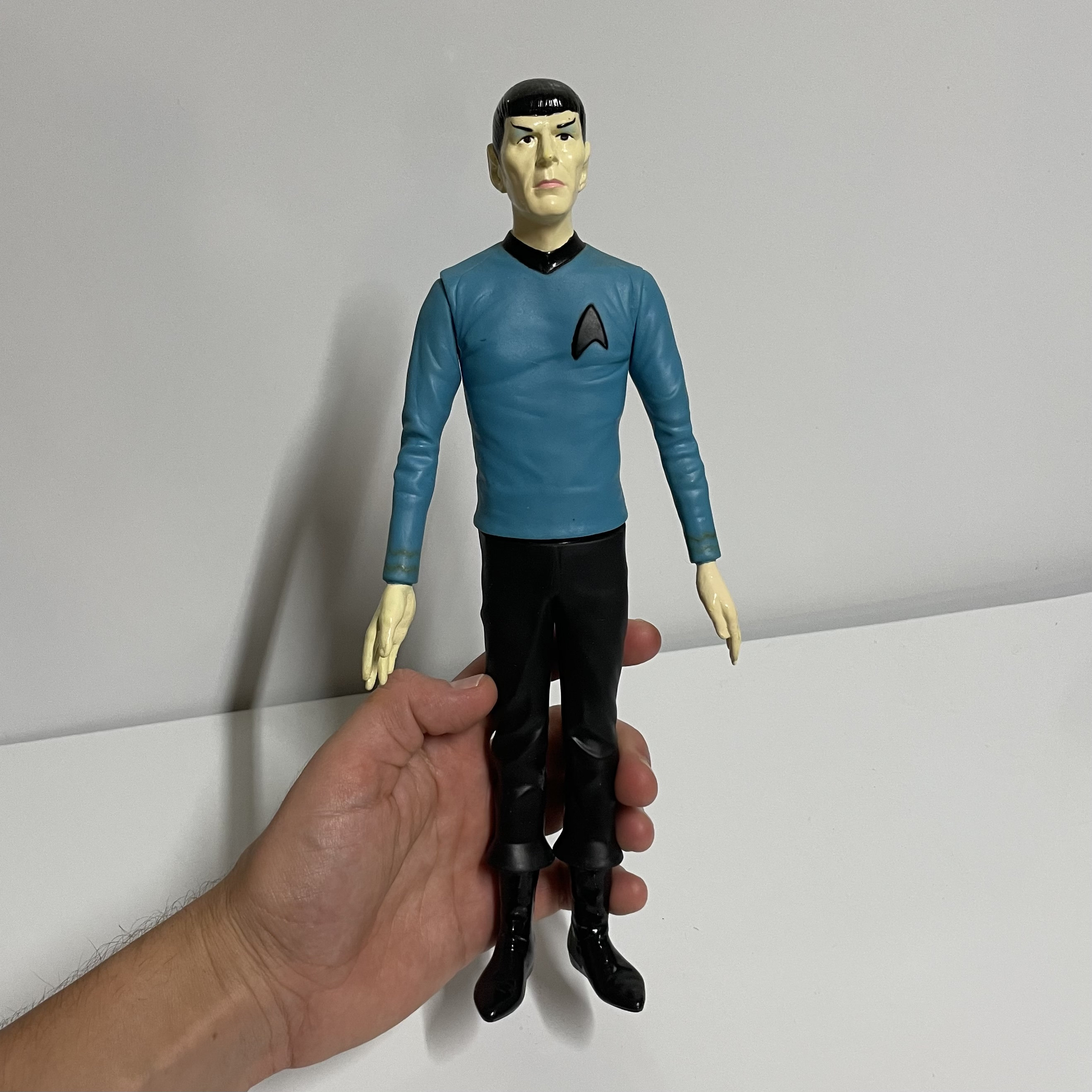 7pc Lot Vintage 1991 Tall Star Trek Action Figure Collection Set