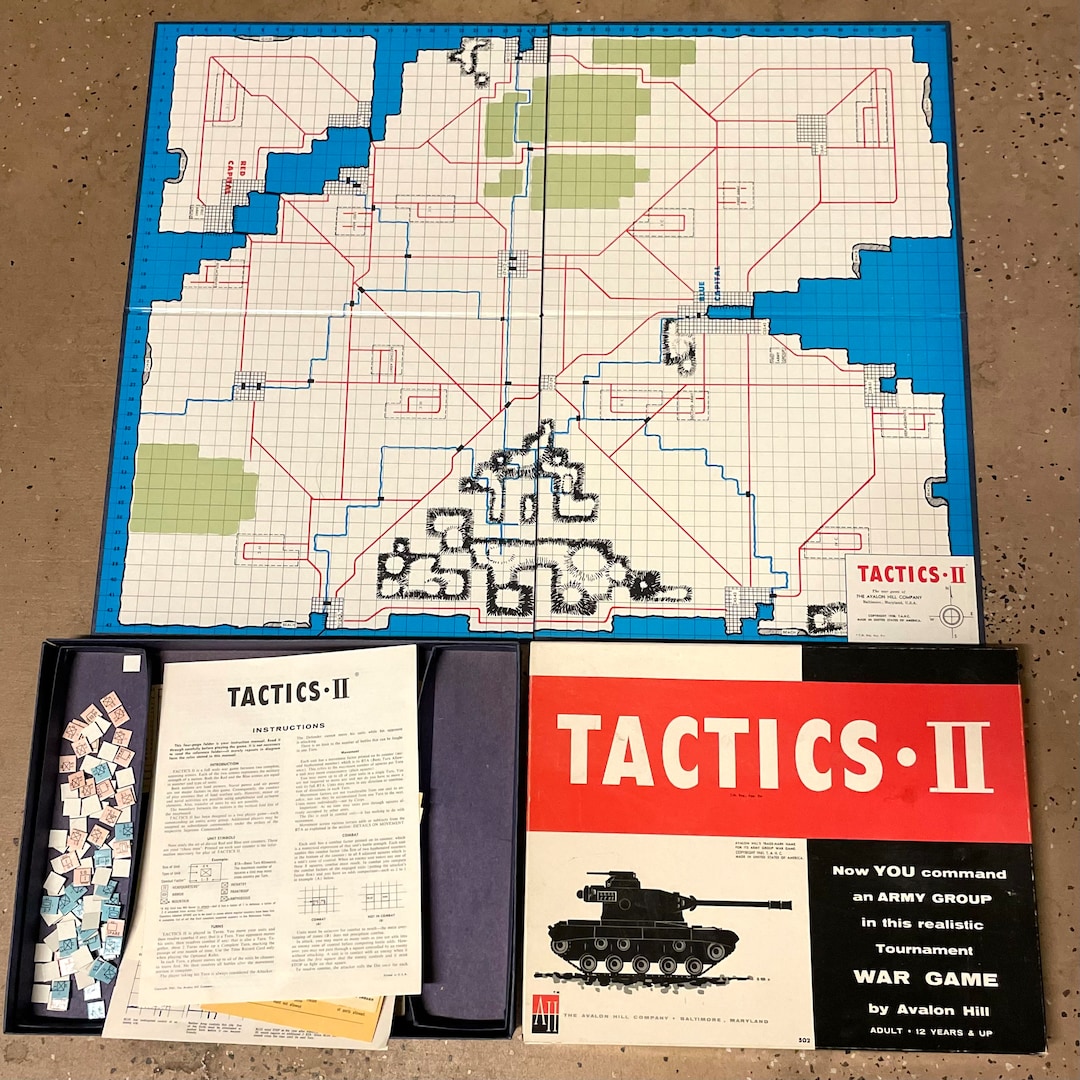 Tactics II | Board Game | BoardGameGeek