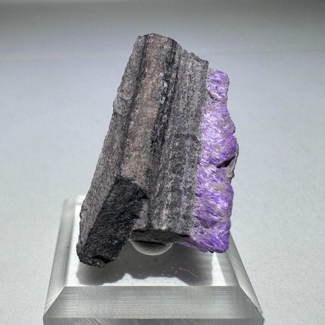 Natural Sugilite Specimens - 3-Piece Polished Gemstone Lot From South Africa