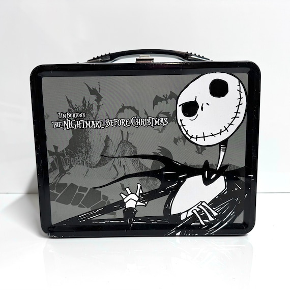 Vintage Jack Skellington Neca Lunchbox Tim Burtons the Nightmare Before Christmas Disney Collectible Halloween Lunch Box Etsy