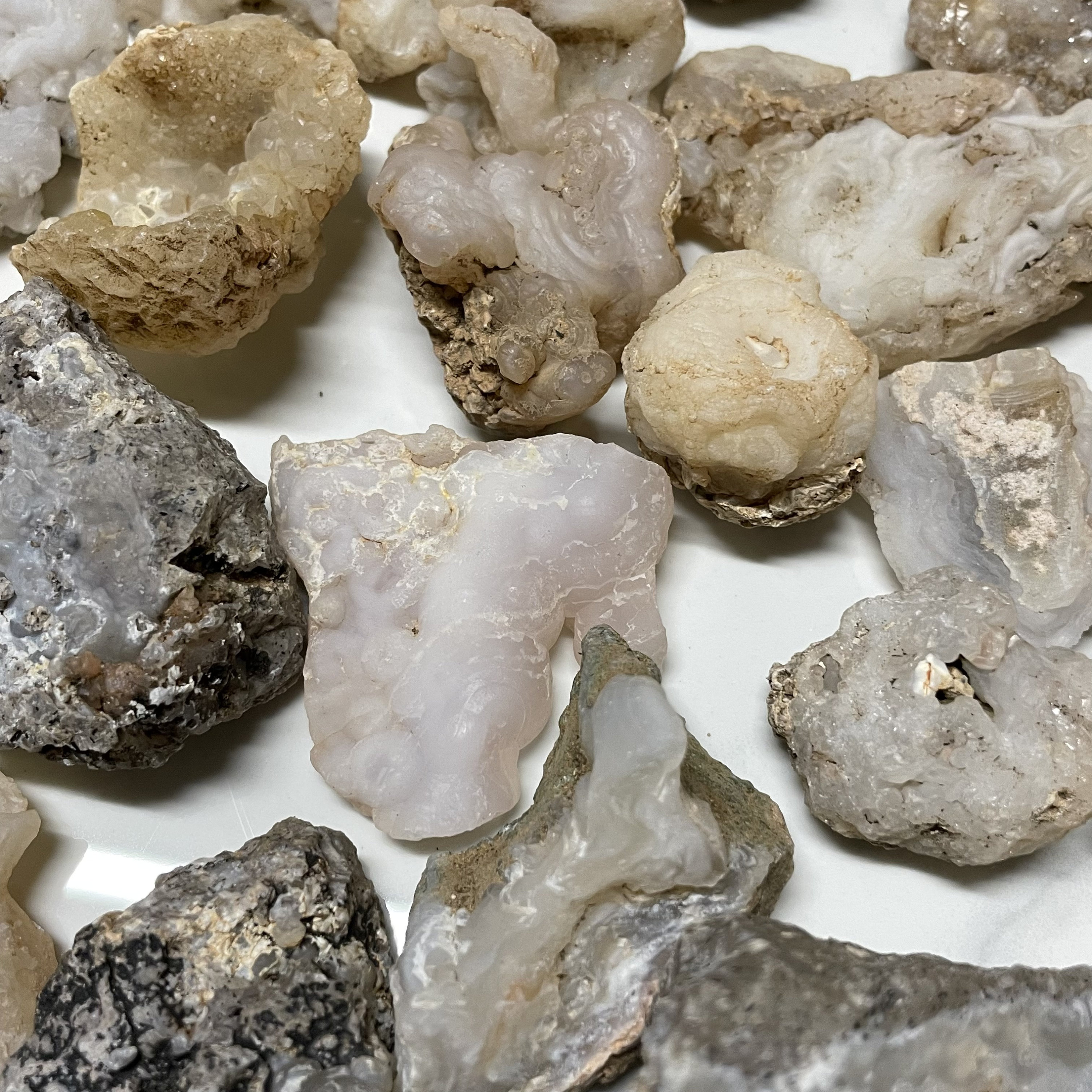 Bulk 10lb Lot Arizona Chalcedony Crystal Set 10lb Wholesale