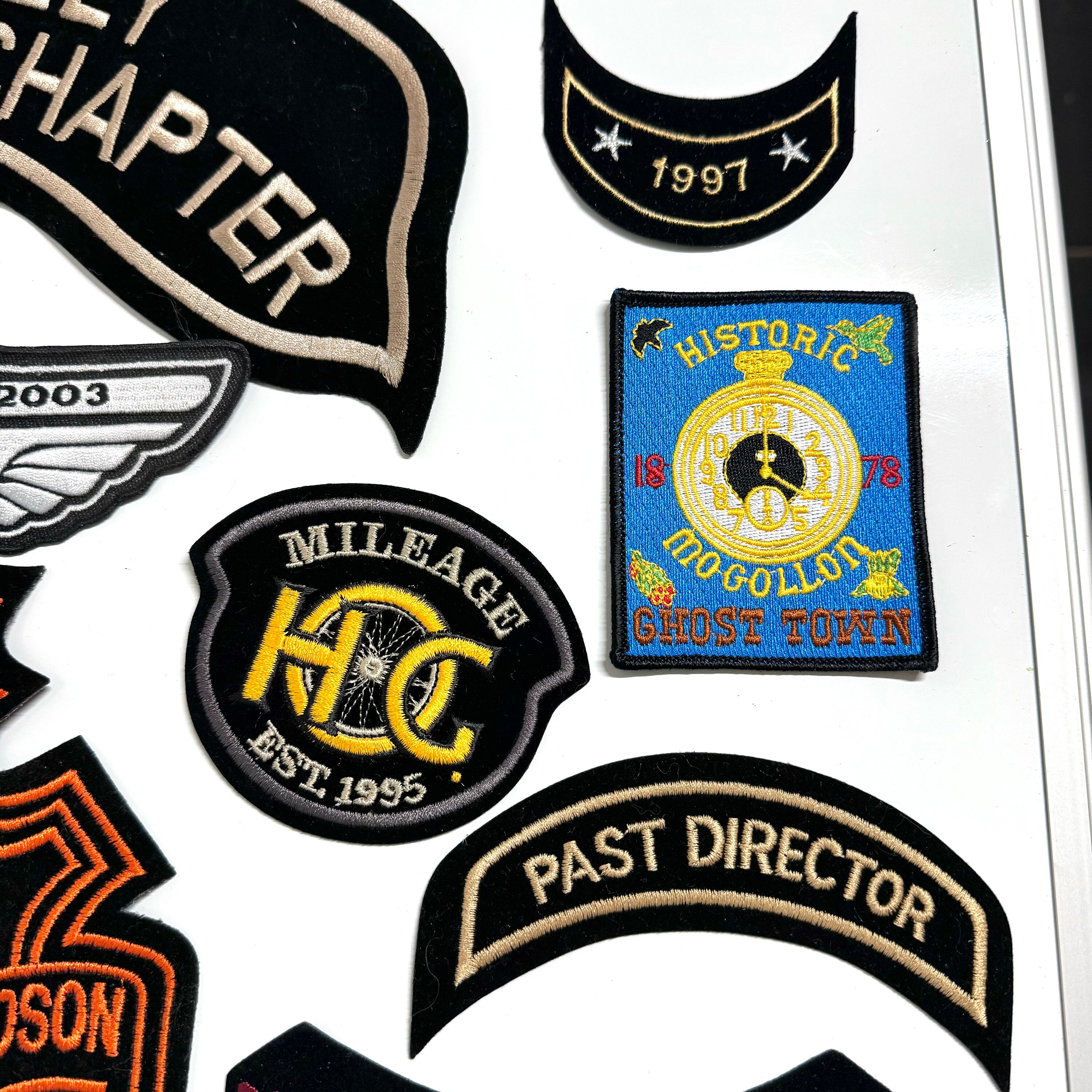 16pc Lot Vintage Harley Davidson Motorcycle Patch & Bandana