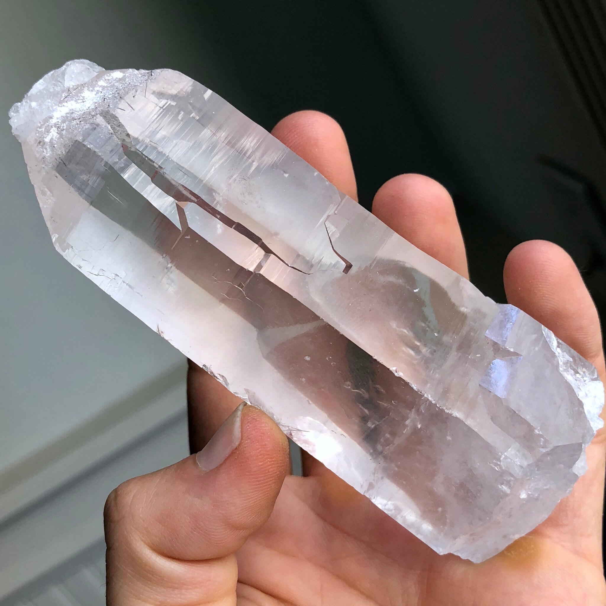 Top Quality 303g 4.6 Natural Clear Quartz Crystal Rod Etsy