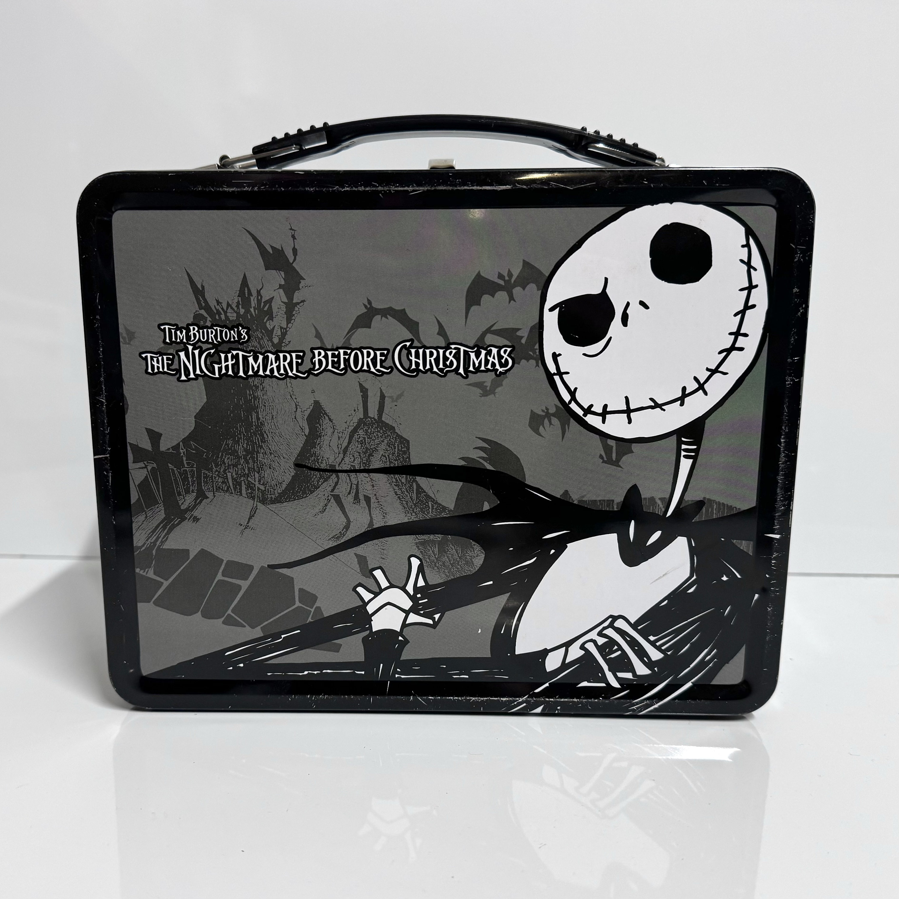 Vintage Jack Skellington Neca Lunchbox Tim Burtons the Nightmare Before Christmas Disney Collectible Halloween Lunch Box Etsy