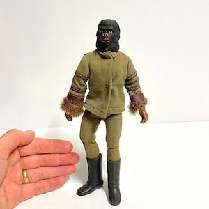 Rare 8.1” Vintage Genuine 1974 Mego General Ursus Planet of the Apes Action Figure Collectible