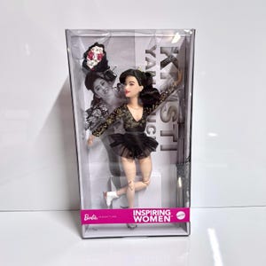 Barbie Kristi Yamaguchi Ice Skating Doll Collectible Inspiring Women Doll by Mattel New In Box Sealed