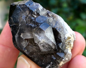 Rare 1.8” Super 6 Quartz, Smoky Quartz, Hematite, Lepidocrocite, Rutile & Goethite Crystal 40g Crystal Specimen - Brazil - Item:Q19428