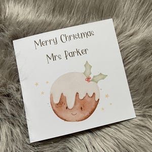 Gepersonaliseerde kerstkaart, nieuw huis, eerste kerst, adres