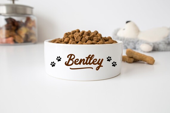 Custom Pet Bowl / Personalized Dog Bowl 
