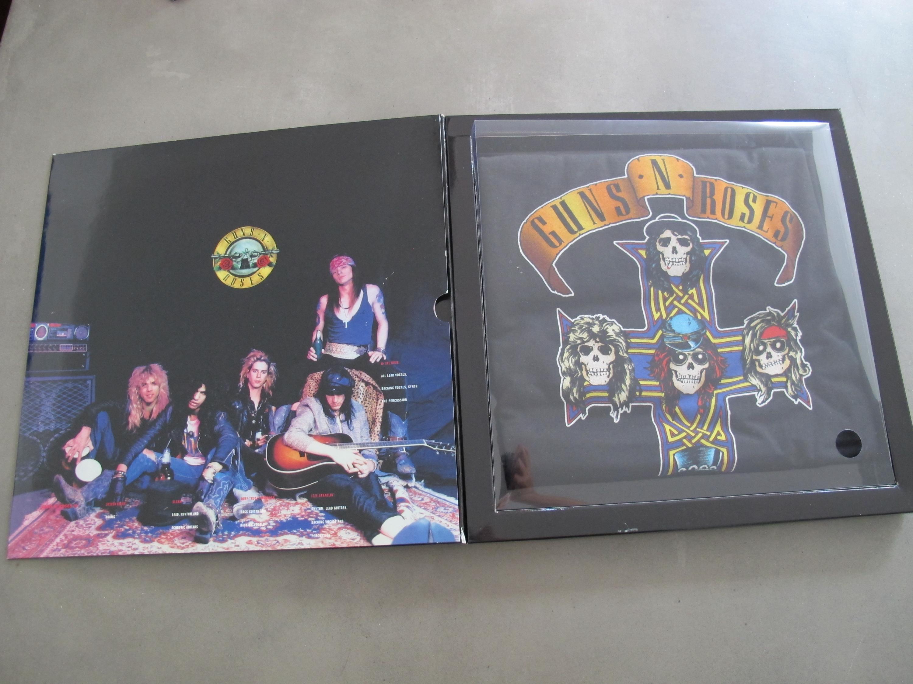 ガンズ・アンド・ローゼズ 直筆サイン入り アペタイト・フォー・ディス