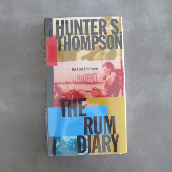 Hunter S Thompson Firma de autógrafo firmada a mano e inscrita Primera impresión Primera edición The Rum Diary Book