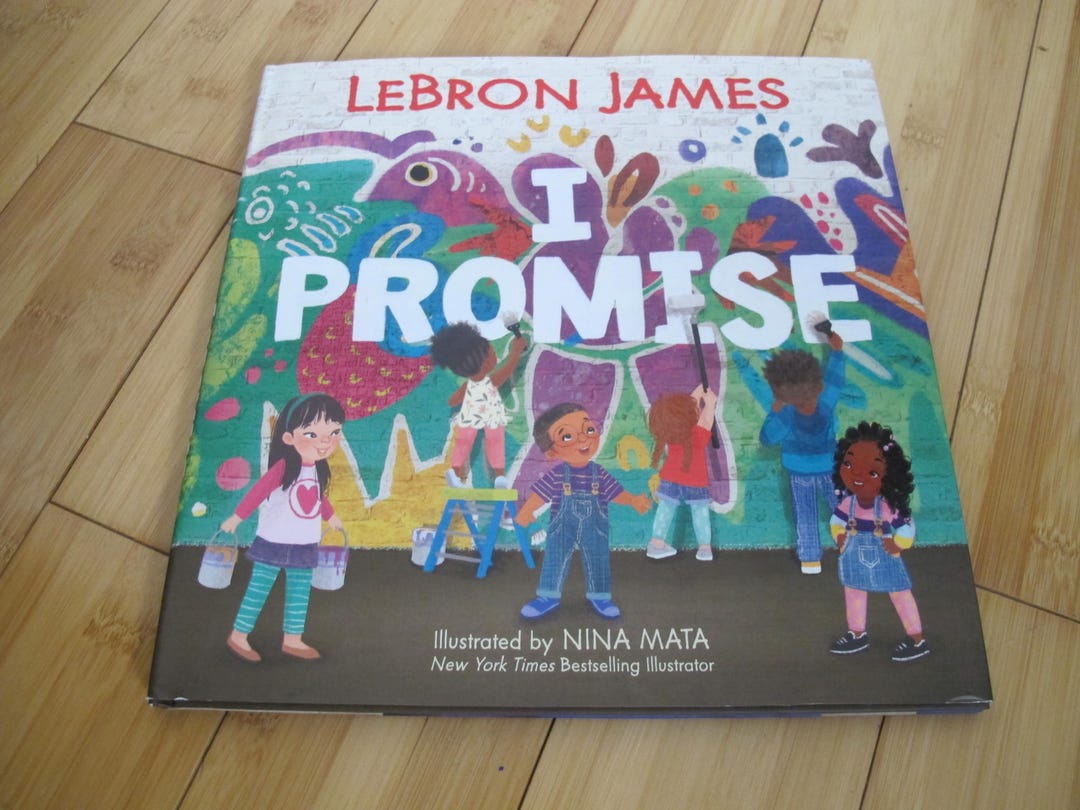 lebron james signed book
