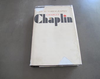 Charles Charlie Chaplin HAND SIGNED 1st Printing My Autobiography Book Rare Collectible