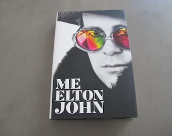 Elton John HAND SIGNED autograph signature 1st Printing 1st Edition ME Autobiography Book