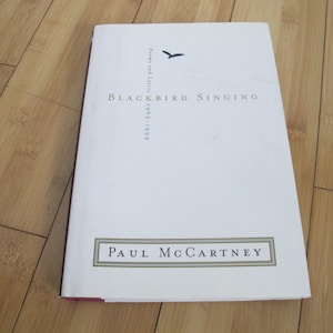 Sir Paul McCartney HAND SIGNED autograph Blackbird Singing 1st edition & printing book near mint Condition Book Beatles