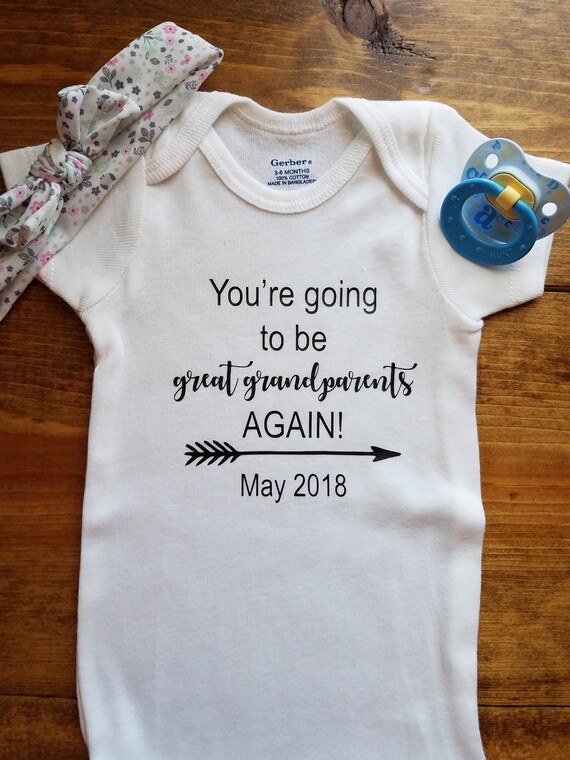 baby reveal onesies