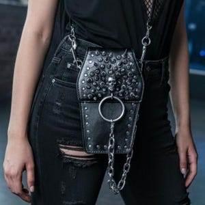 Spike Skull Handbag - Etsy