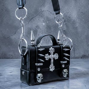Spike Skull Handbag - Etsy