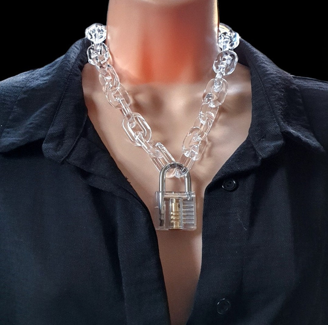 【AMBUSH】PEARL PADLOCK NECKLACE 2色展開 Silver Gold NIB AMBUSH Silver S Heart Padlock Chain Necklace Size OS