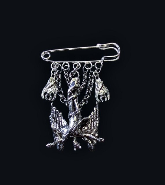 Macon＆Lesquoy】ブローチ Silver Skeleton Macon et Lesquoy | Luxury