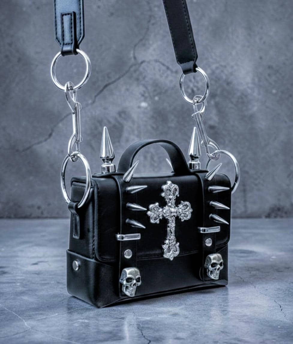 Spike Skull Handbag - Etsy