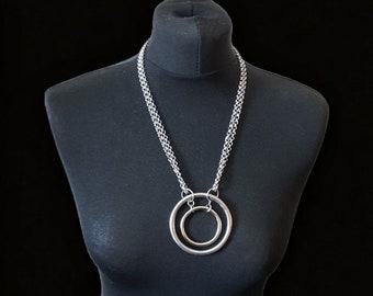 O Ring Necklace Etsy Uk