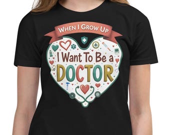 Future Doctor Youth T-Shirt: Medical Physician Gift