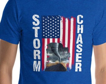 Storm Chasing America United States Short-Sleeve Unisex T-Shirt
