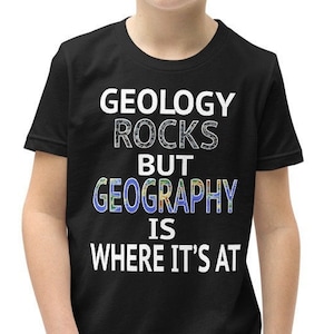 Kid&#39;s Geology Rocks Earth Student Child Boy Girl T Shirt Youth Short Sleeve T-Shirt