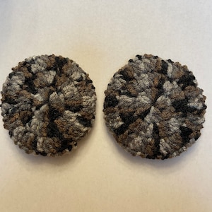 Earmuffs, crocheted earmuffs, warm earmuffs