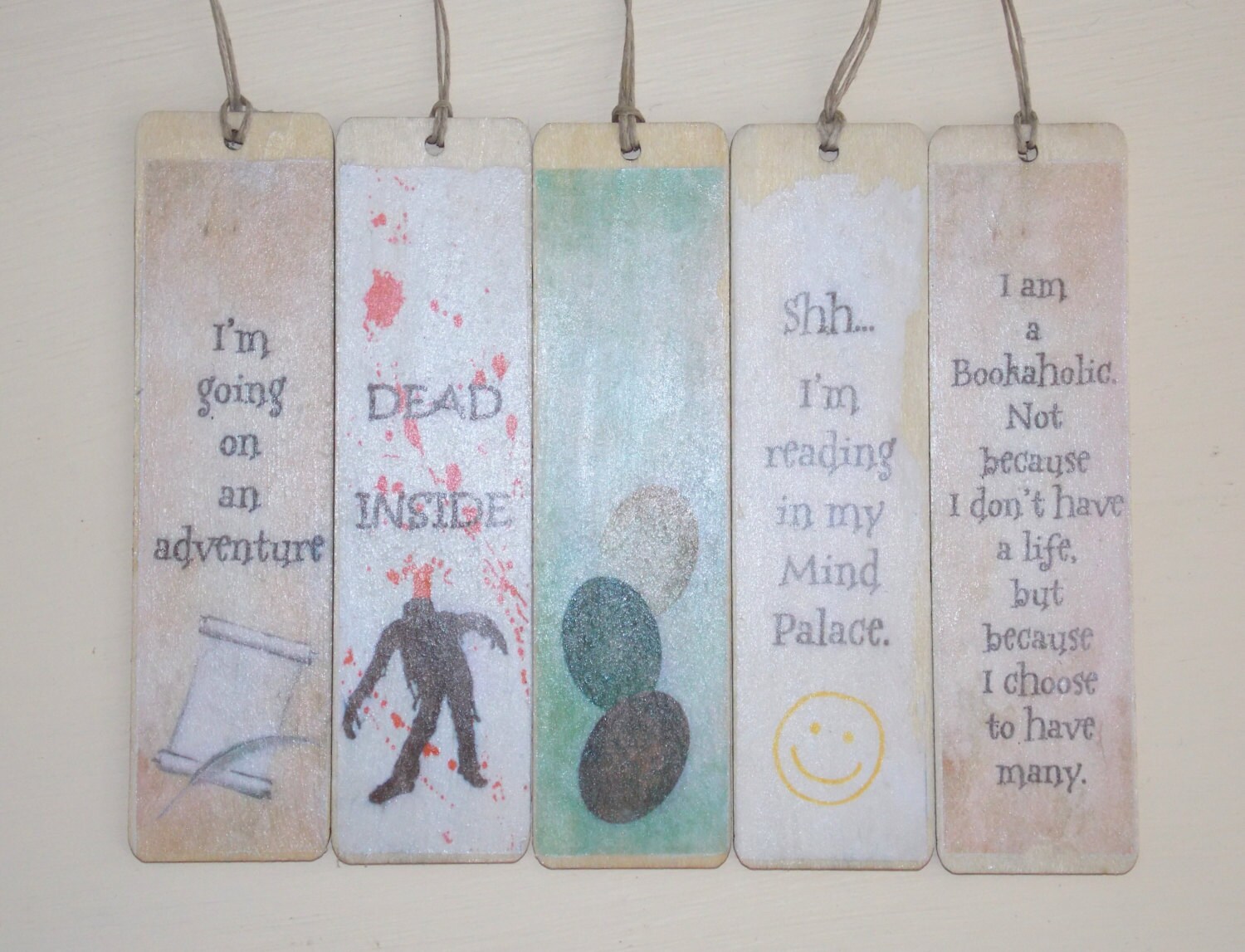 More! Rustic Fandom Bookmarks - Etsy